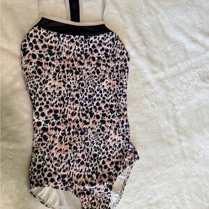 Eleve Leopard Print Danny Leotard